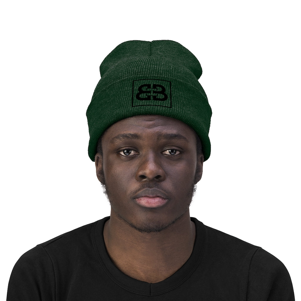 Battle Box [BB] Black Logo Unisex Knit Beanie