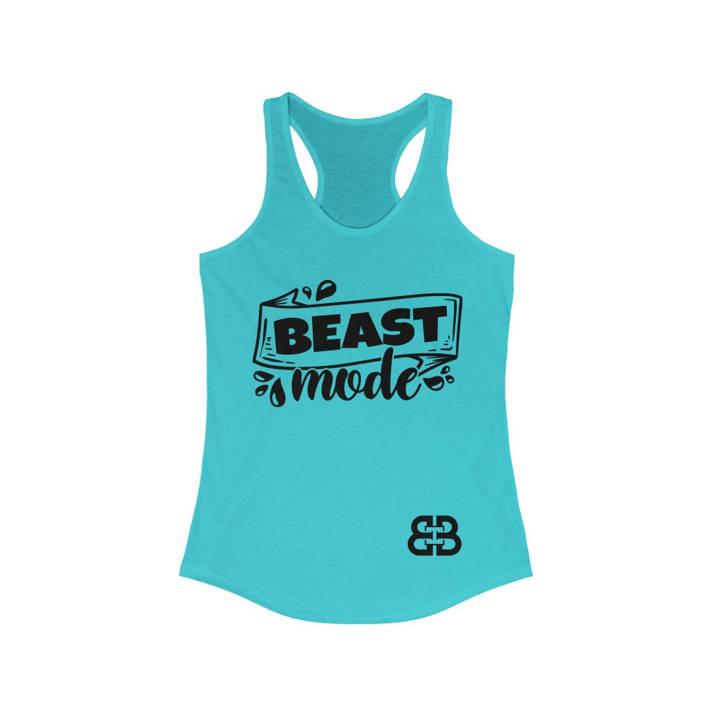 Women's Beast Mode Battle Box Racerback Tank -2A