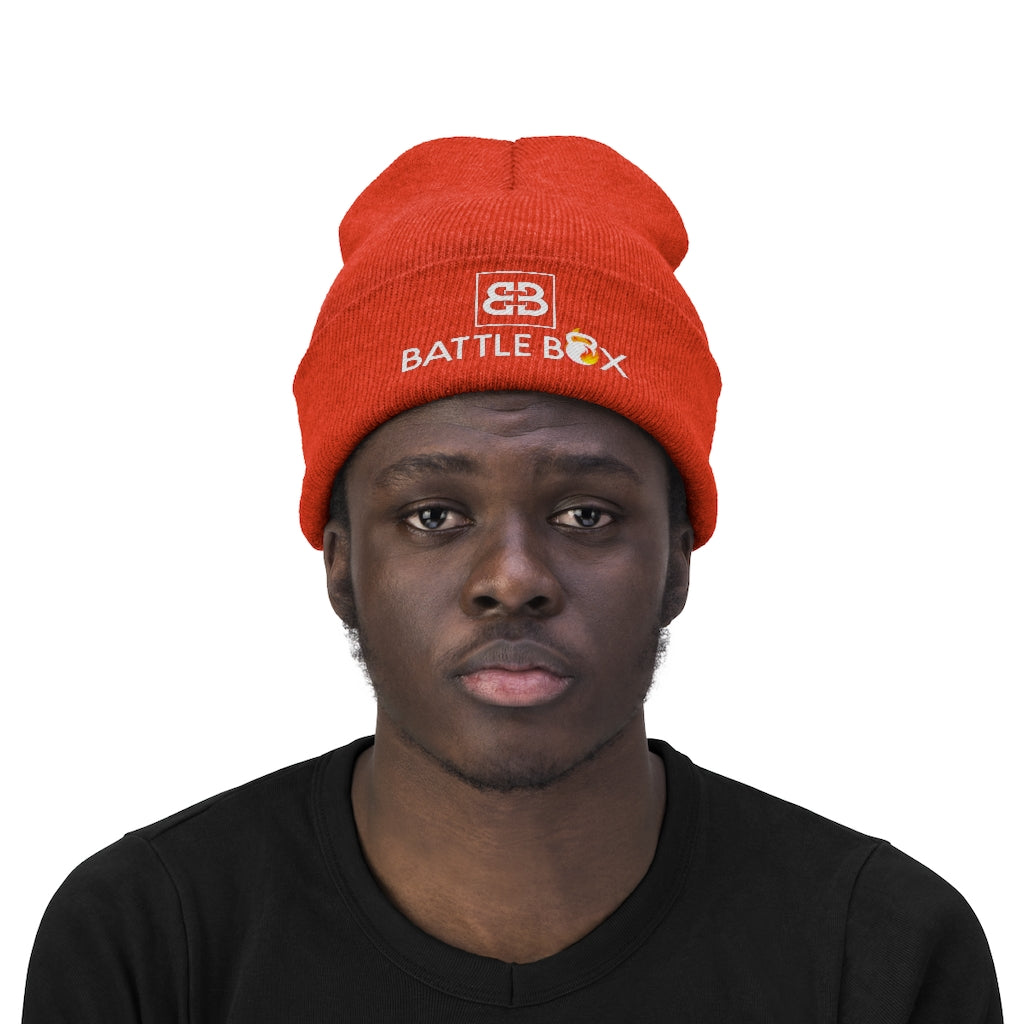 Battle Box Unisex Knit Beanie