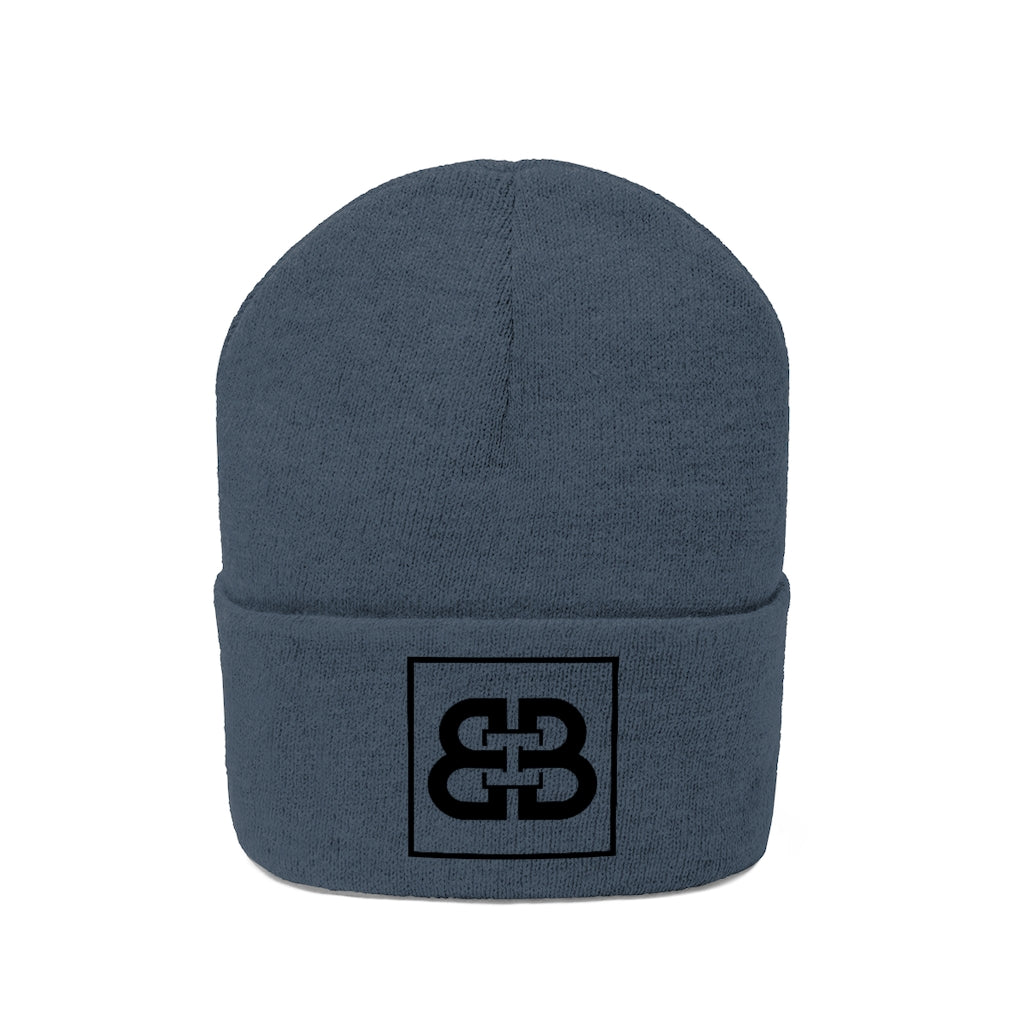 Battle Box [BB] Black Logo Unisex Knit Beanie