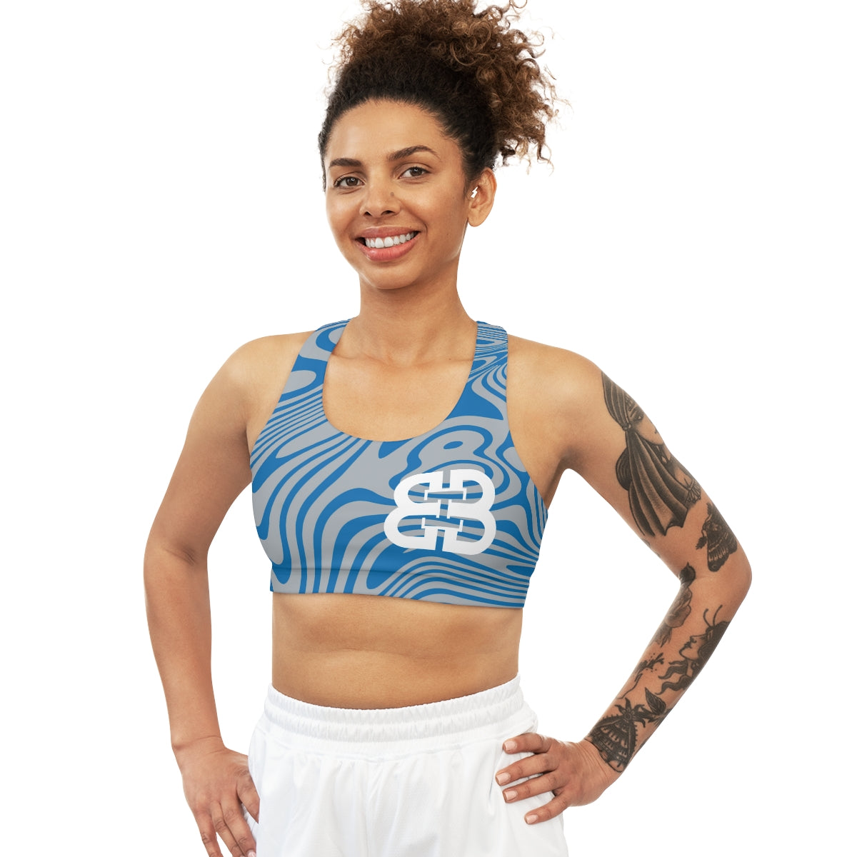 Battle Box BB Seamless Swirl Sports Bra -7A
