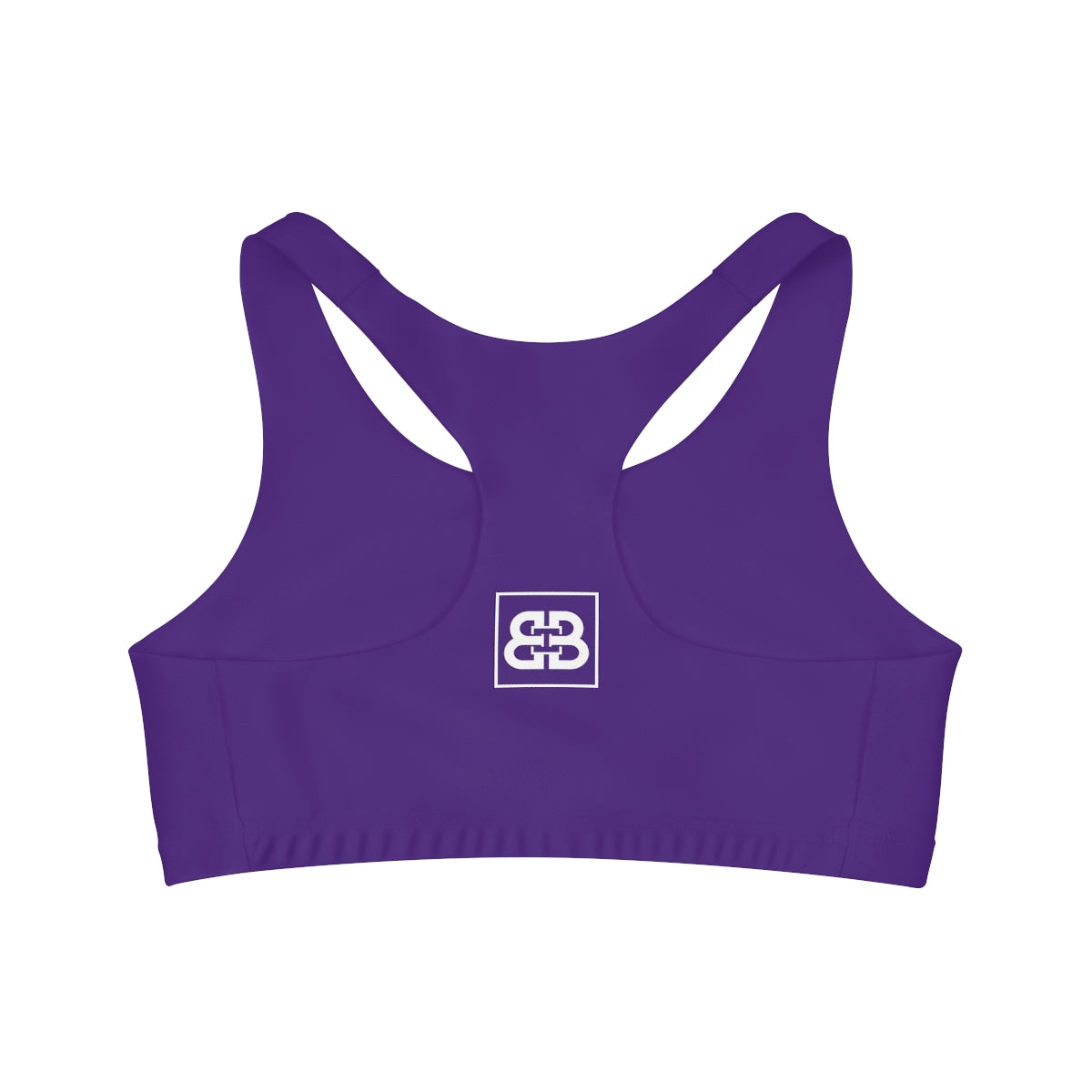 Battle Box BB Seamless Purple Sports Bra -7A