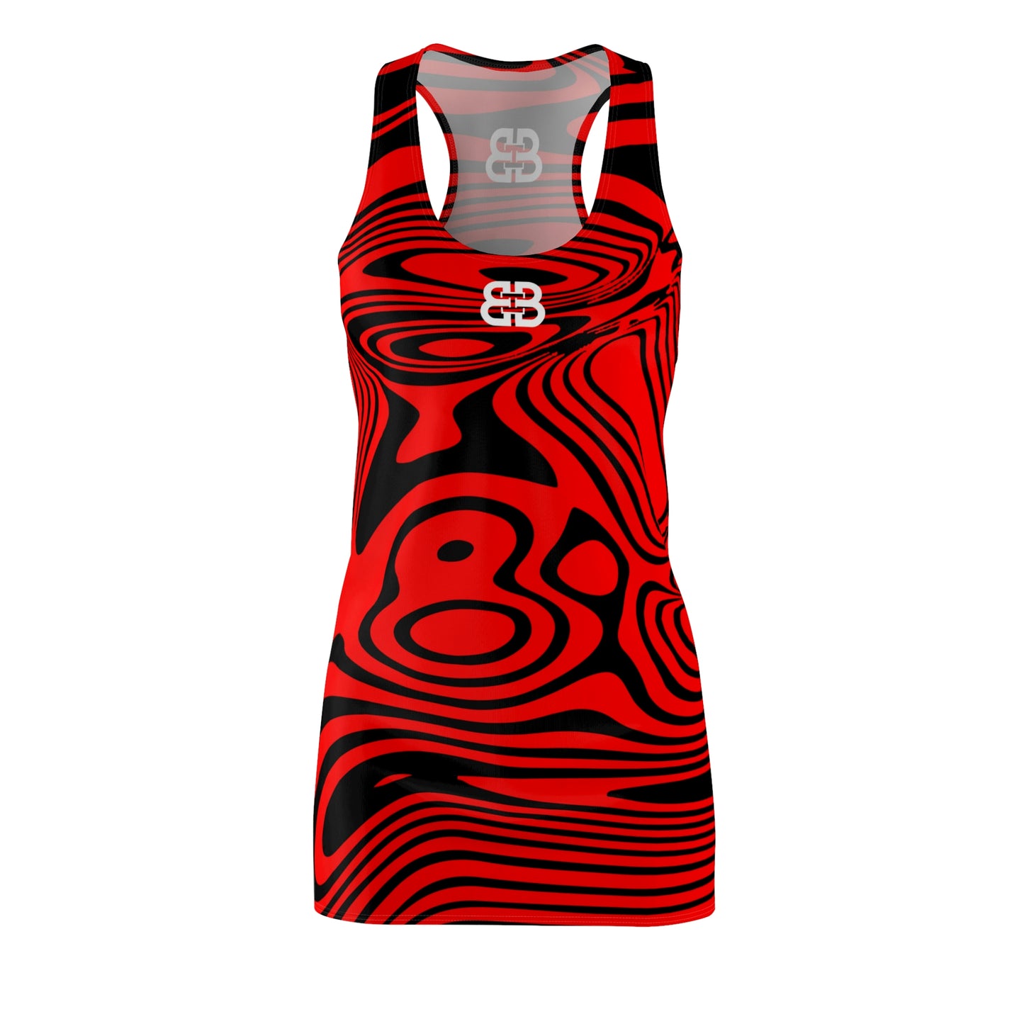 Battle Box Swirl Tunic Racerback Top-TT