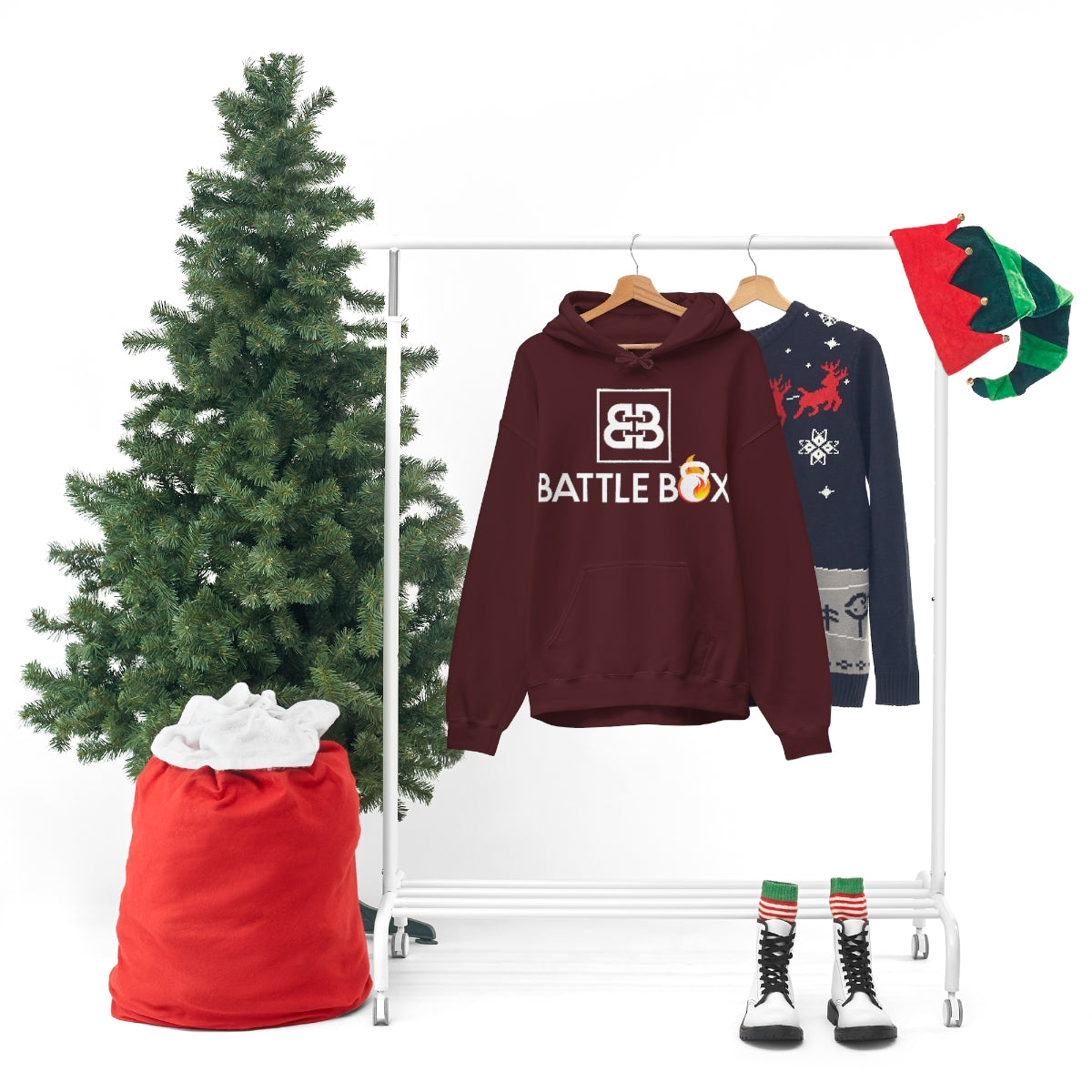 Battle Box Unisex Heavy Blend™ Hooded Sweatshirt